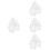 4 Bachelorette Sluier Wit Decoratie Bruiloftsfotografie 8