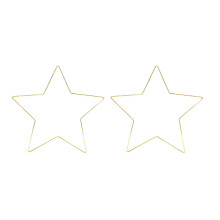 4Pcs DIY Dream Catcher Metal Rings Golden Iron Frame for Wreath Craft