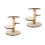 2Stk Holz Cupcake 4 Stabiler Dessert Display Halter 4