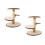 2Stk Holz Cupcake 4 Stabiler Dessert Display Halter 8