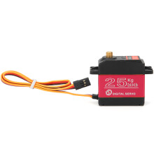 High Torque DS3225MG Waterproof 25KG Digital Servo for 1/8 1/10 1/12 RC Cars