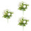 3Stk Künstlicher Blumenstrauß Romantische 6