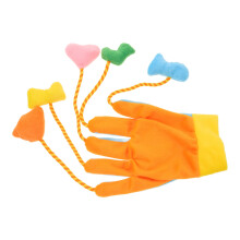 3Stk -Finger-Teaser-Handschuh Für Katzen Mit Spielzeug-
