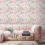 Arthouse Multi Oil Paint Floral Wallpaper Feature Wall 1