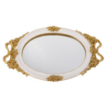 2Stk Vintage Kuchenplatte Vielseitig Für Schmuck Und Dessert