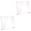2 Sets Bilderrahmen Kratzfester Langlebiger Foto 5