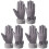 3 Paar Damen Wildleder Mit Schleife Touchscreen 2