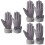 3 Paar Damen Wildleder Mit Schleife Touchscreen 6