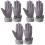3 Paar Damen Wildleder Mit Schleife Touchscreen 3