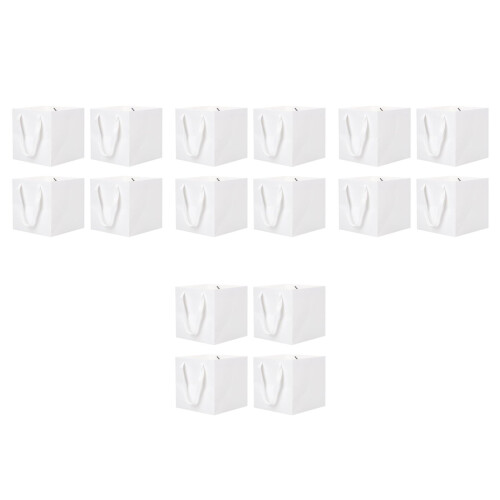 16 Stk Kraftpapier Geschenkbeutel Mit Für Lebensmittel 1