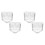 4 Klares Teebecher Herzform Milch Kaffeehalter Teegeschirr 2