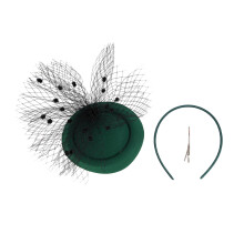 3Stk Damen Fascinator Mit Haarklammer Für Party Hochzeit