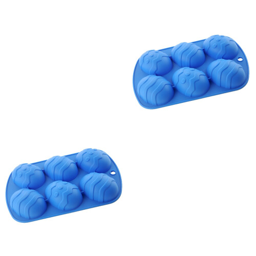 4Stk Eierförmige Silikonform Für Kuchen Und Basteln 2