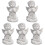 5Stk Statue Harz Skulptur Retro Figuren 2