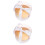 2Stk. Clear Konservierte Rosenarrangements 5