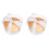 2Stk. Clear Konservierte Rosenarrangements 2