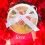 2Stk. Clear Konservierte Rosenarrangements 10