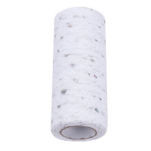 2Stk. 15 Cm X 10 Yards Tüllrolle Glitzer Spitze Für Tutu