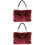 2Stk Damen Plüsch Tote Handtasche Freizeit Einkauf Haltbar 5