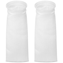6Stk Mesh Filterbeutel Weiß Für DIY Aquarium Filter Und Sump