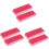 6Stk Multifunktionale Campinge Matte Rot Tragbar 4