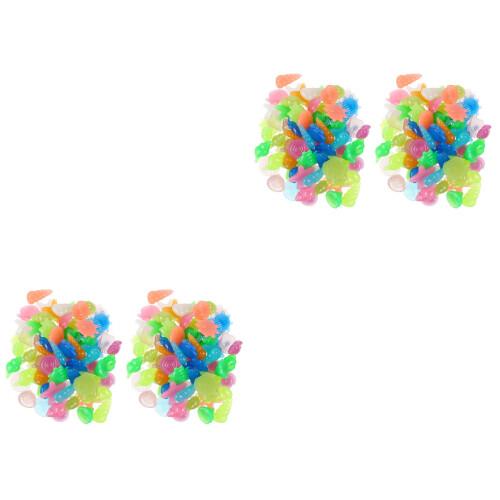 4 De Galets Colorés Pour Décoration D'aquarium 2