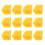 12Pcs Artificial Mango Slices Plastic Fruit Set For Home Kitchen Party 11