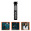 4Pcs Black Phone Tripod with Wireless Shutter Remote and 360 Rotation 9