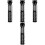 4Pcs Black Phone Tripod with Wireless Shutter Remote and 360 Rotation 3