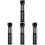 4Pcs Black Phone Tripod with Wireless Shutter Remote and 360 Rotation 2