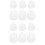 12Pcs White Plastic DIY Easter Egg Ornaments for Hand Painting Fun 5