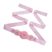 1Pc Waist Belt Flower Waistband Dress Decorative Belt For Women