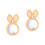 2Pcs Handmade Rattan Makeup Mirror Woven Khaki Wall Hanging Decor 4