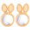 2Pcs Handmade Rattan Makeup Mirror Woven Khaki Wall Hanging Decor 2