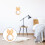 2Pcs Handmade Rattan Makeup Mirror Woven Khaki Wall Hanging Decor 10