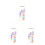 3Pcs Natural Material Seashell Wind Chimes for Terrace and Garden Use 2