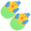 8 Pcs Easter Chicken Shape Cutlery Holders Utensil Bags 1