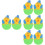 8 Pcs Easter Chicken Shape Cutlery Holders Utensil Bags 8