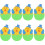 8 Pcs Easter Chicken Shape Cutlery Holders Utensil Bags 7