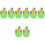 8 Pcs Easter Chicken Shape Cutlery Holders Utensil Bags 5