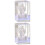 2Pcs Crystal Jesus Carved Catholic Souvenir 6