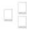 3Pcs Compact Assorted Color Paper Frame Props for Birthday Photo Fun 7