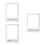 3Pcs Compact Assorted Color Paper Frame Props for Birthday Photo Fun 8