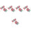 10 Pcs Dance Ribbons For Stage Performance And Gymnastics 6
