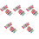 10 Pcs Dance Ribbons For Stage Performance And Gymnastics 5