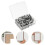 800 Pcs Picture Frame Turn Button Photo Installation Hardware Clips 11
