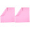 40 Pcs Pink Solid Color Translucent Wrapping Paper Waterproof 2