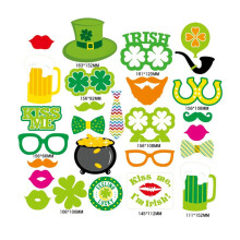 90 Pcs Beer Festival Photo Booth Props Shamrock On A Stick