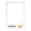 2Pcs Unique Multi Paper Frame Props for Birthday Photo Cutouts 1