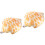 2Pcs Cartoon Conch Throw Pillow Plush Coastal Decor 6
